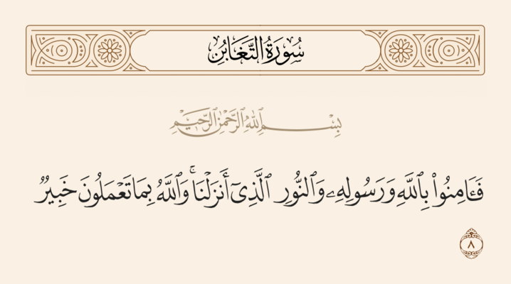 آیه ۸ تغابن و غدیر